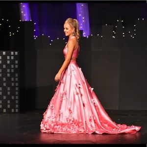 Sherri Hill pink gown